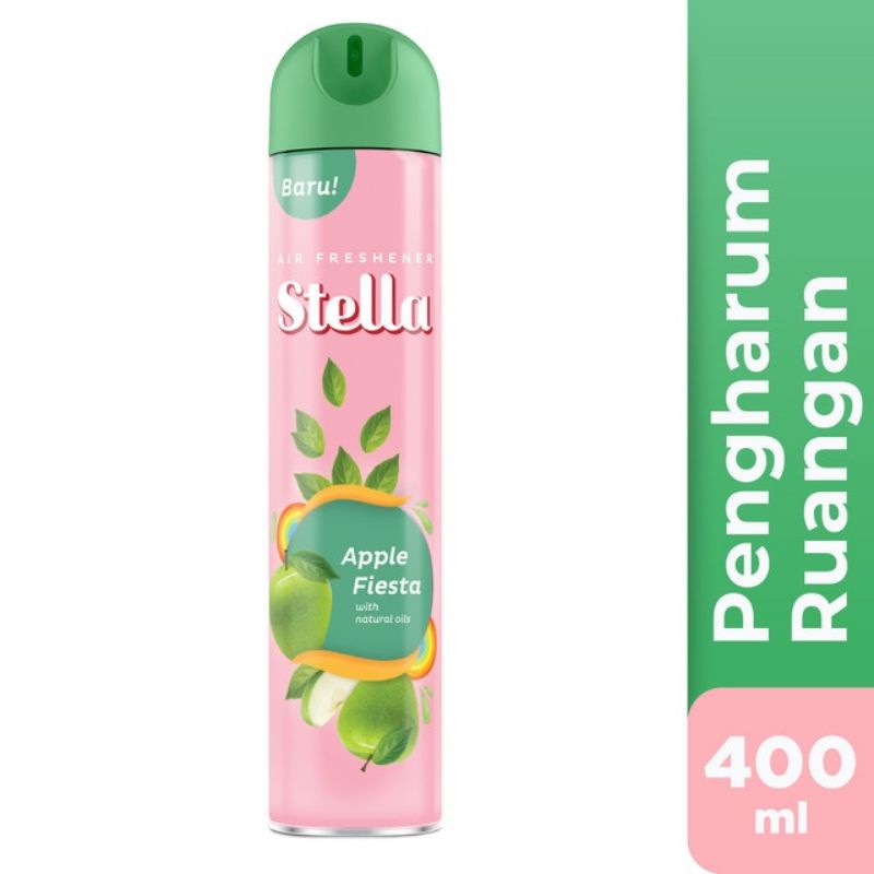 Stella Aerosol Spray 400ml Pengharum Ruangan Semprot