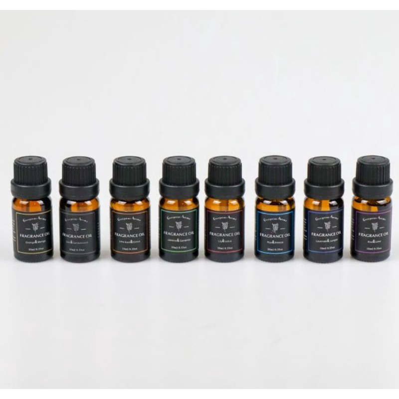 Taffware HUMI Minyak Aromatherapy 8 in 1 Essential Fragrance Oils 10 ml - RH-28
