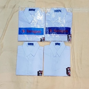 Baju Sekolah SD / Baju Seragam Sekolah SD Lengan Pendek (MERK SERAGAM)