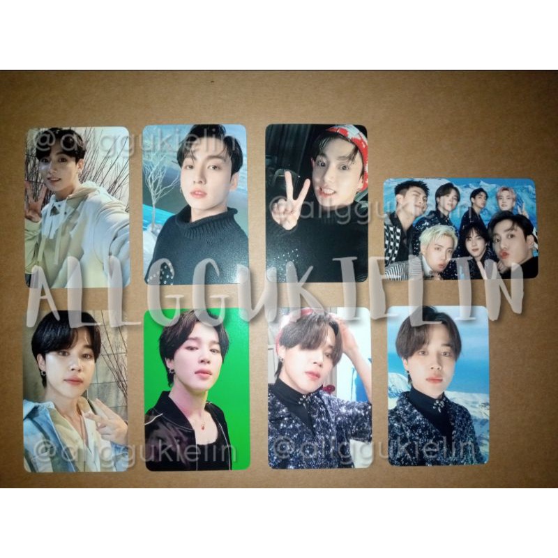 [READY] PHOTOCARD JIMIN JUNGKOOK D'FESTA DICON BTS SPECIAL PHOTOBOOK LENTICULAR