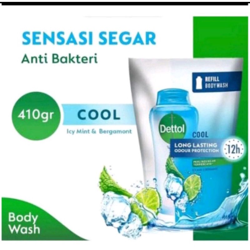Dettol cool 410ml Refill Body Wash