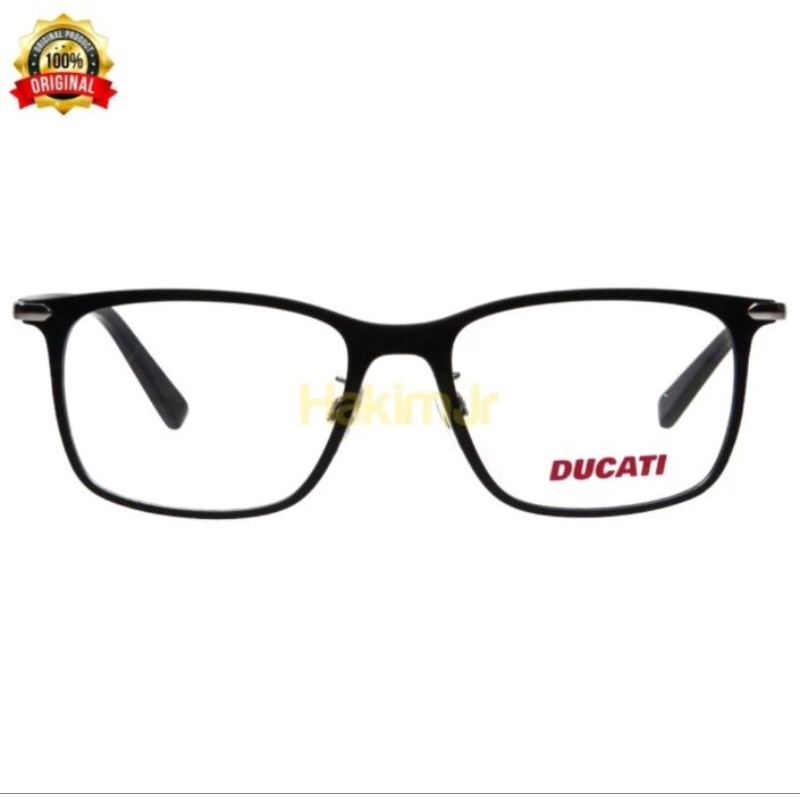 Frame Kacamata Original Ducati DA1042-1 001 s54 Glossy Black