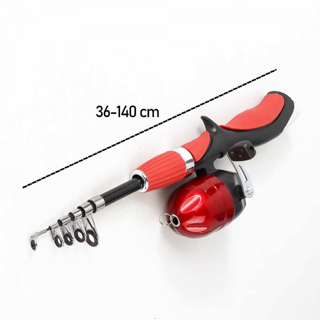 JICHANG Joran Pancing Antena Portable Fishing Rod 1.4M