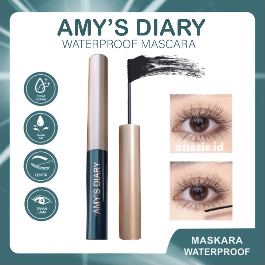 Maskara Waterproof Slender Curved Formula Baru Anti Air XX080