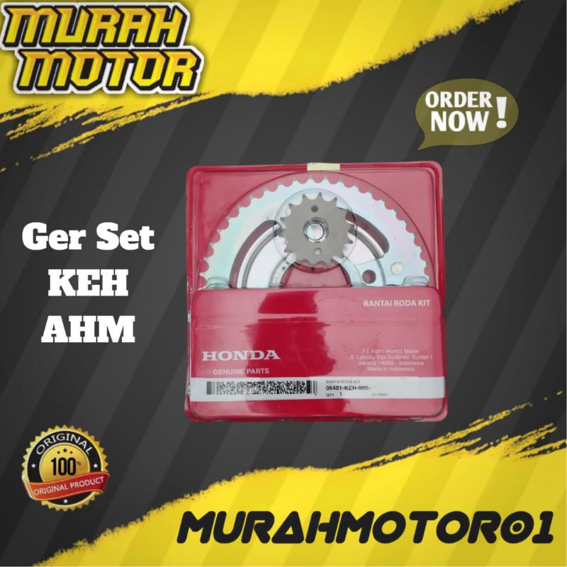 Jual Gear Set GL Pro Neotech/Megapro Lama Kode KEH Original AHM