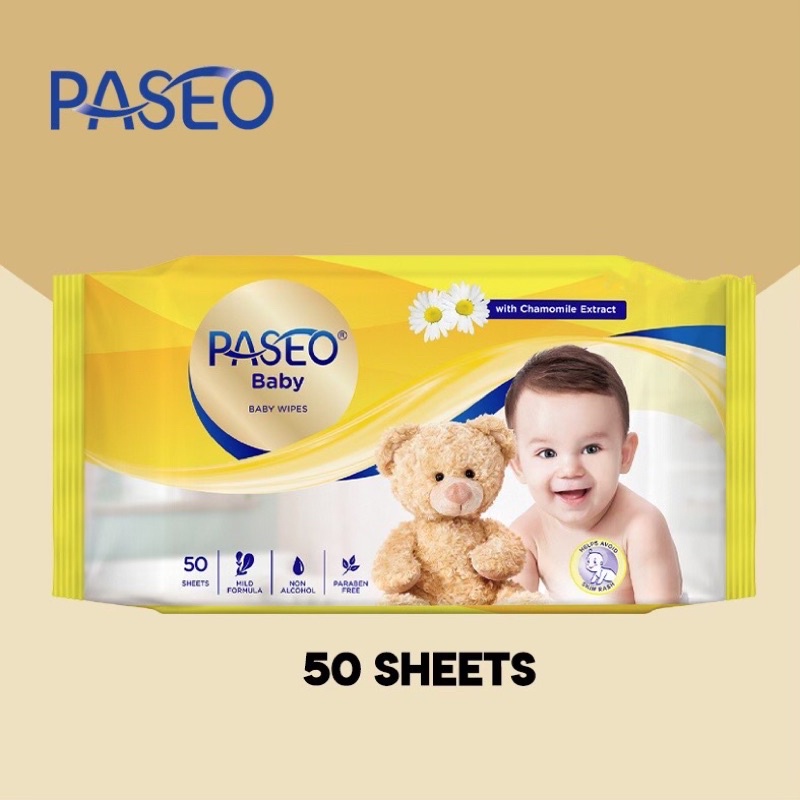 tissue basah paseo