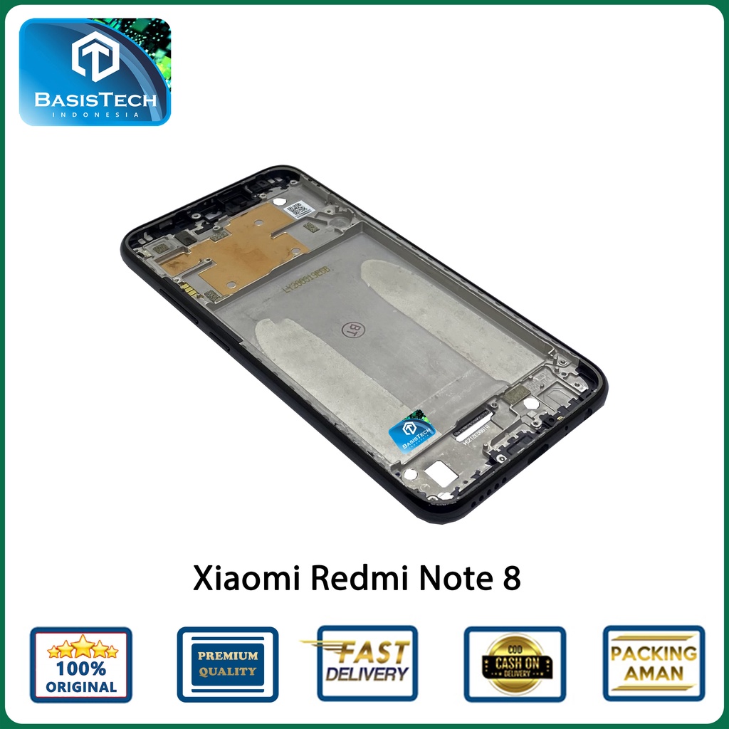 FRAME TATAKAN LCD XIAOMI REDMI NOTE 8 ORIGINAL QUALITY