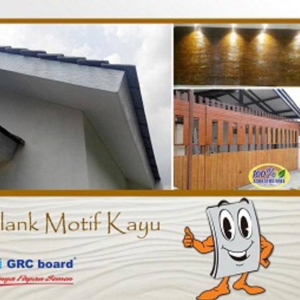 Jual Lisplank Grc Cm Timberplank Urat Kayu Grc Lisplang Timber Shopee Indonesia