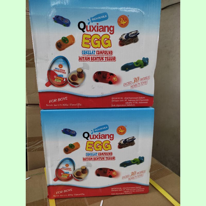 

CLJ Coklat Telur - 800 gr isi 32 pc