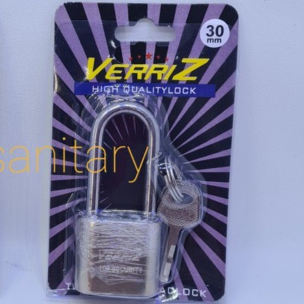 ORII KUNCI GEMBOK PADLOCK ATS 30 40 M LEHER PANJANG - 30 MM