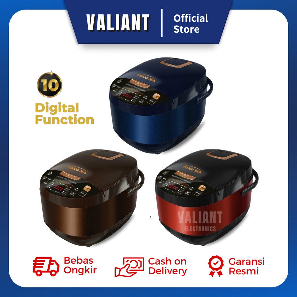 Yong Ma Digital Rice Cooker SMC 7047 Upgrade / Yongma Magic Com SMC7047 – 2 Liter