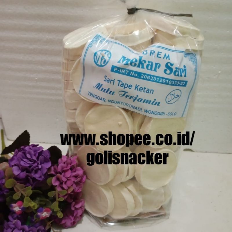 

Brem Putih Manis Koin Asli Wonogiri 500 gram