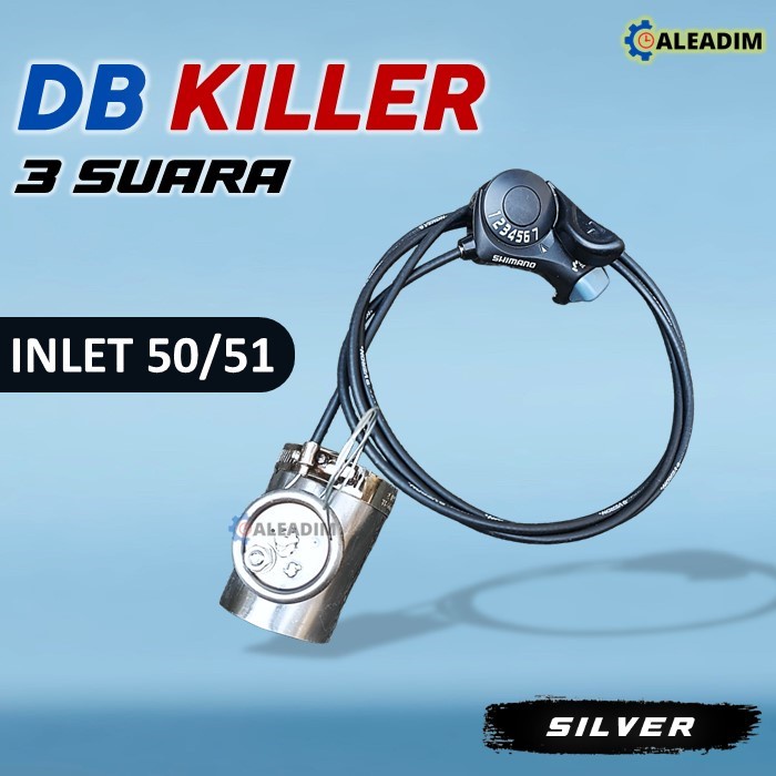 Hot Db Killer 3 Suara 50Mm Peredam Suara Knalpot Motor Racing