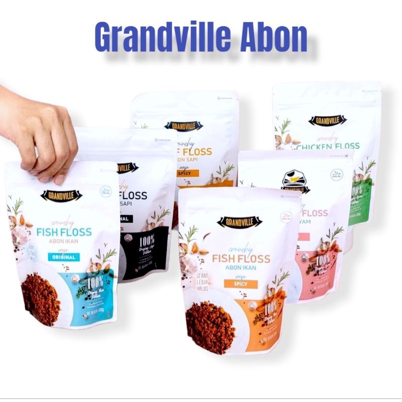 Jual GRANDVILLE ABON SAPI AYAM DAN IKAN BALIKPAPAN - MPASI | Shopee ...