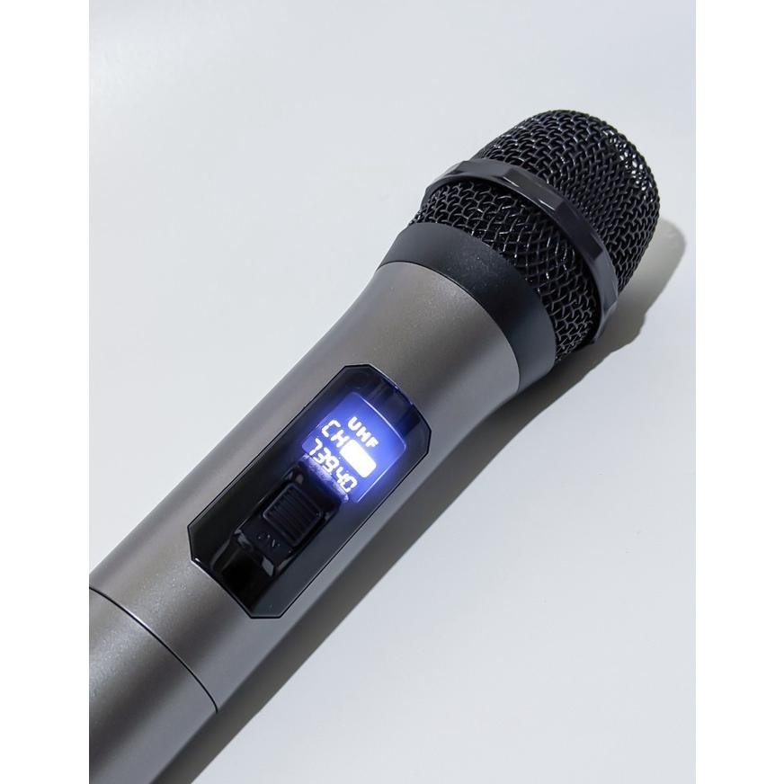 COD Mic Professional Wireless Microphone Double isi 2 Fleco M-13 / Mic Wireless Karaoke Fleco M-13