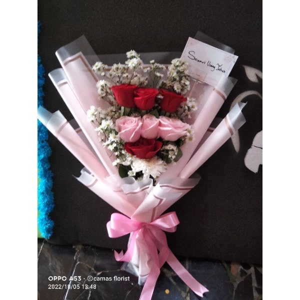 Buket bunga asli/hand buket bunga segar