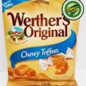 

GROSIR Storck Werthers Werther's Original Chewy Toffees Caramel Candy 80gr buruan