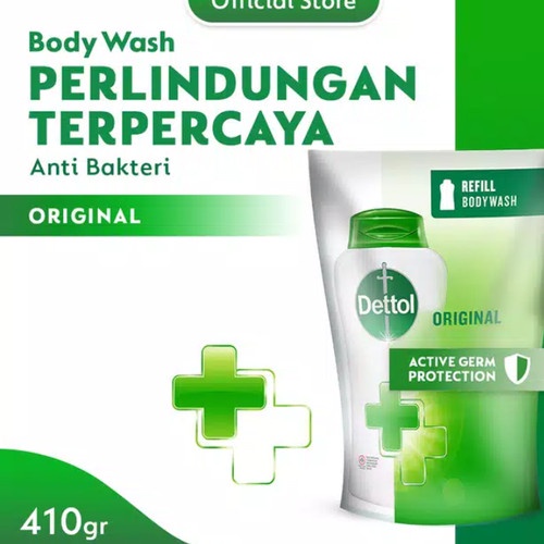 SABUN MANDI CAIR DETTOL 410 ML ORIGINAL
