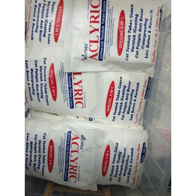 

multidex aclyric additve tahan cuaca acrylic