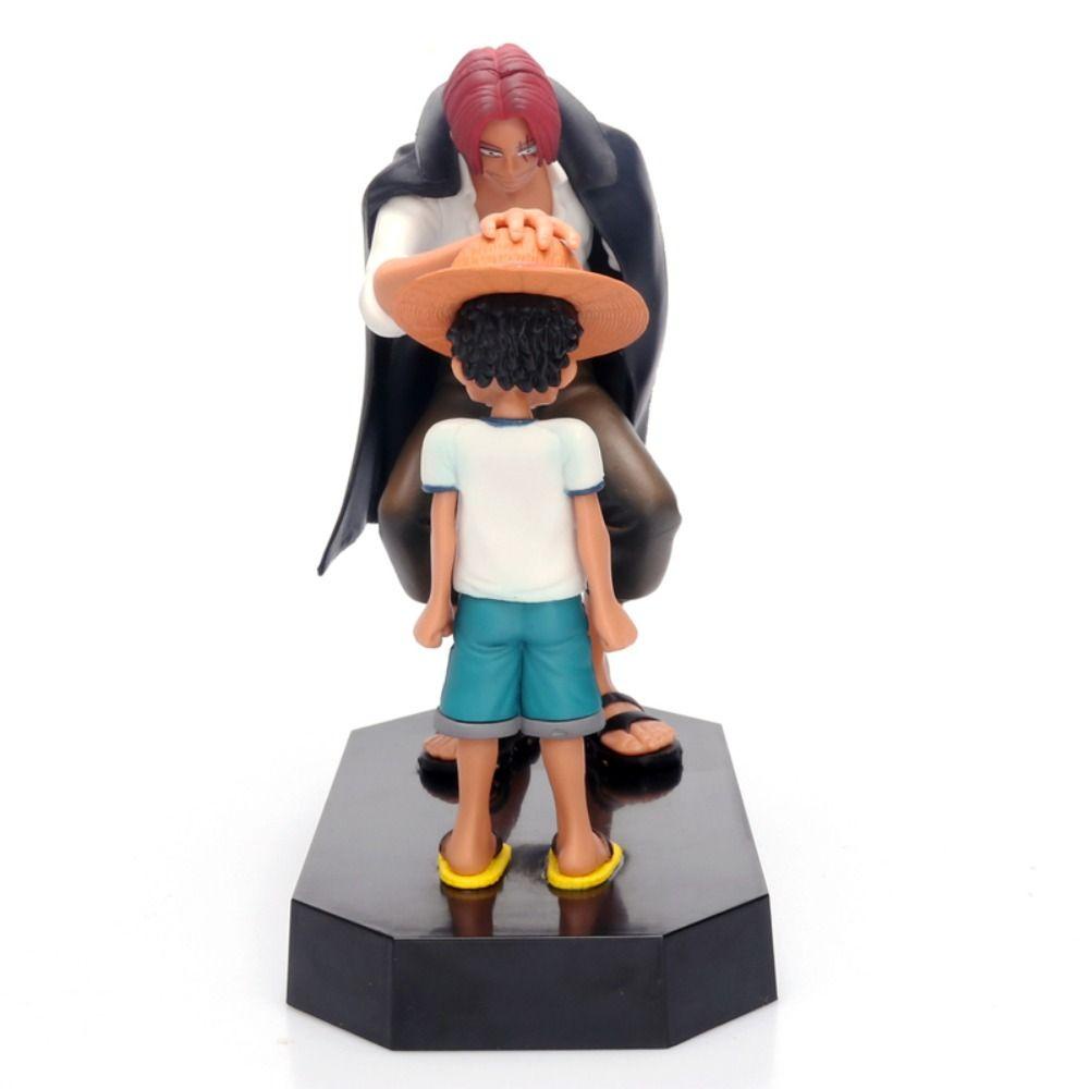 Lanfy Monkey D Luffy Model Desk Decor Anak Kartun Anime Koleksi Mainan Alat Peraga Dekorasi Rumah Model Figure Luffy