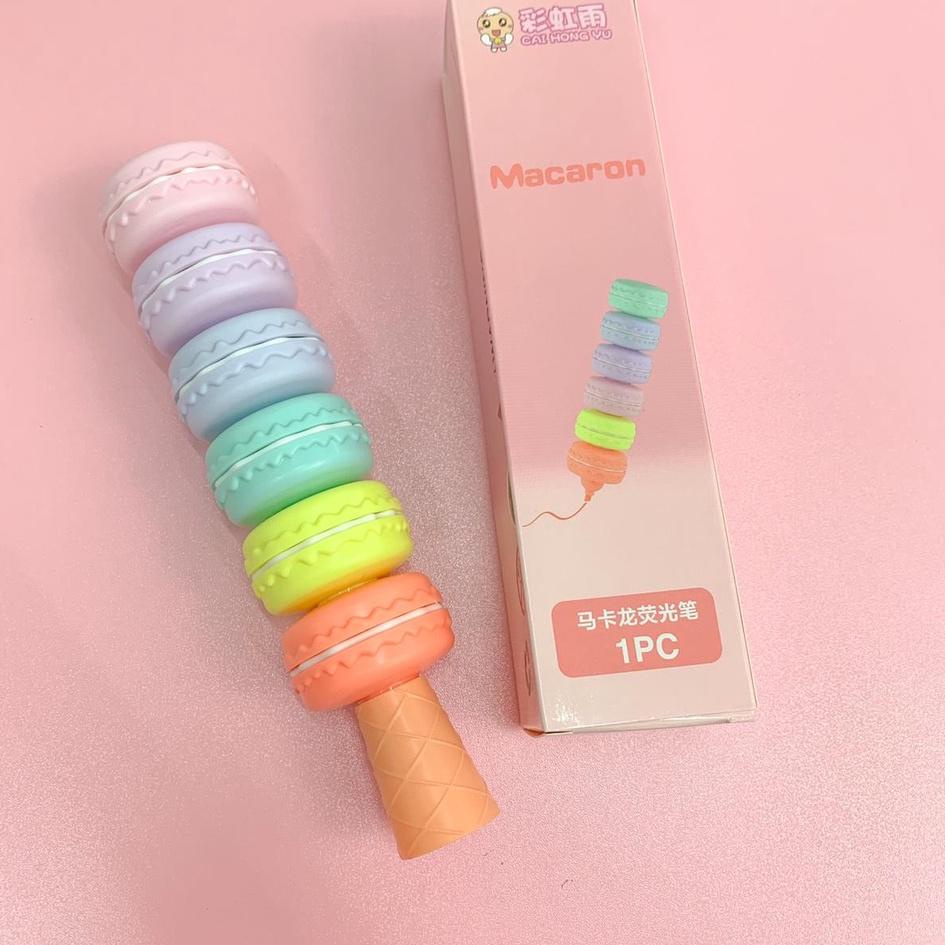 Update Sekarang STABILO MACAROON 1 SET (5 WARNA) MURAH dan UNIK LUCU COD PENGINGAT PENANDA ATK KANTO