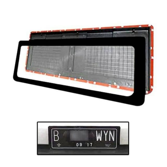 Dudukan Plat Plat Nomor Mobil Acrylic Plat Mobil Akrilik Mika (Tanpa Led) 1Pcs