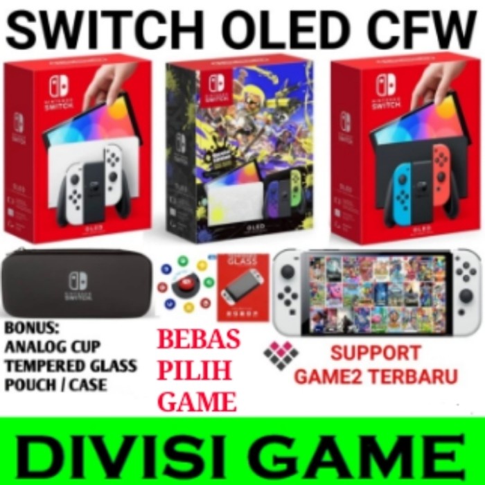 [Game/Console] Nintendo Switch Oled Cfw Full Game Console Oled