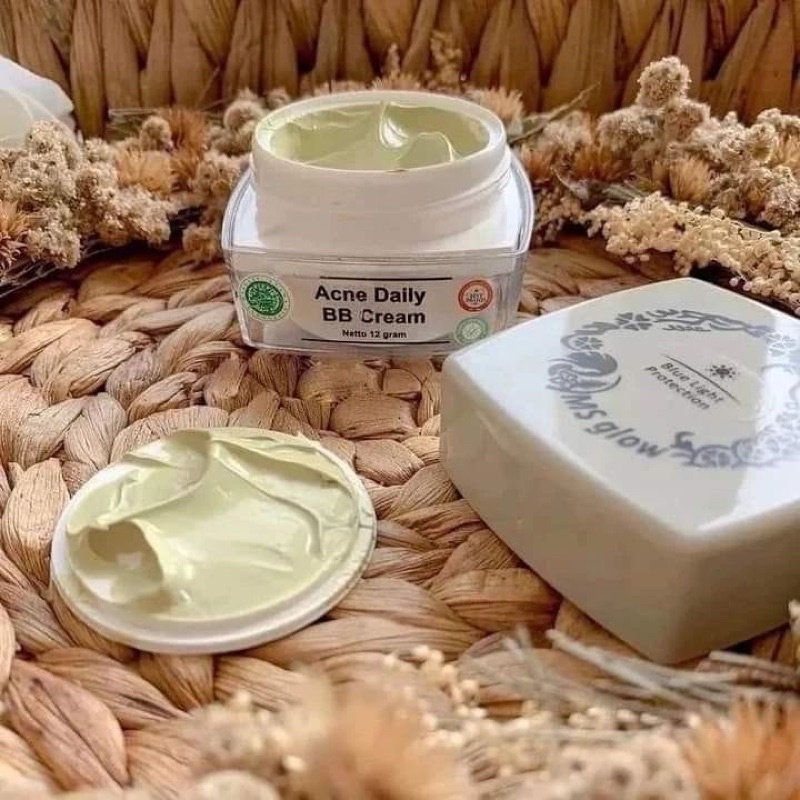 acne daily bb krim by ms glow
