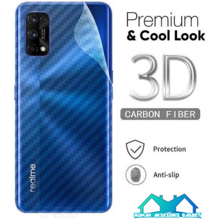 skin carbon garskin Oppo A54 4G A16 Reno 6 A83 5G A57 F1S F3 A36 A76 A96 2022 8 A77S pelindung belakang