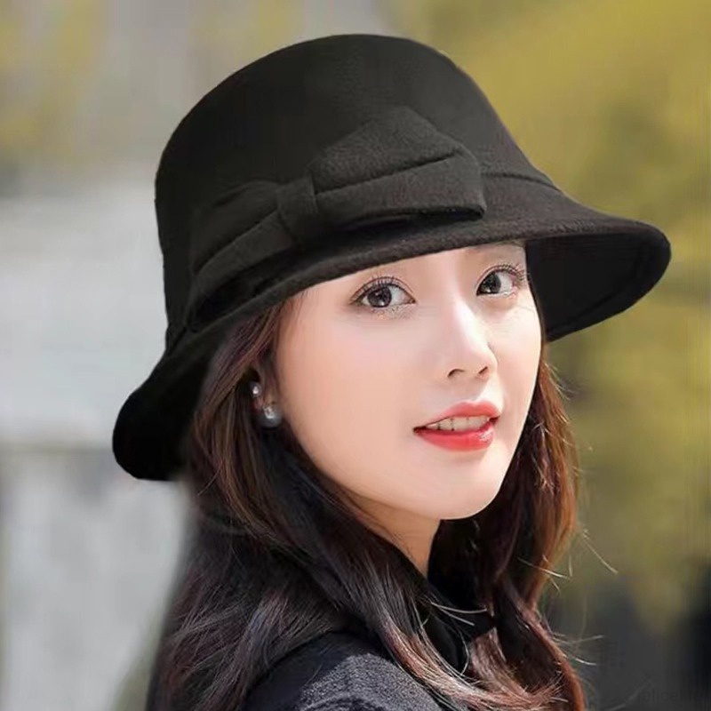 Topi Bucket Gaya Korea Untuk Wanita