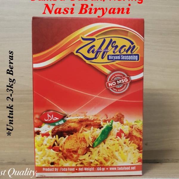 

Stock baru--BUMBU ZAFFRON BRIANI 100gr Bumbu Rempah Nasi Biryani Bumbu Masak nasi briyani bumbu kering briani Bumbu zafron bumbu zafrona bumbu zaffrona