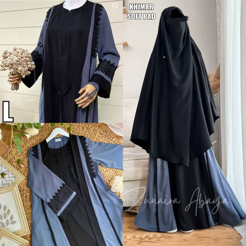 Zunaira Gamis Set/ Gamis Set Syar'i/ Mahira