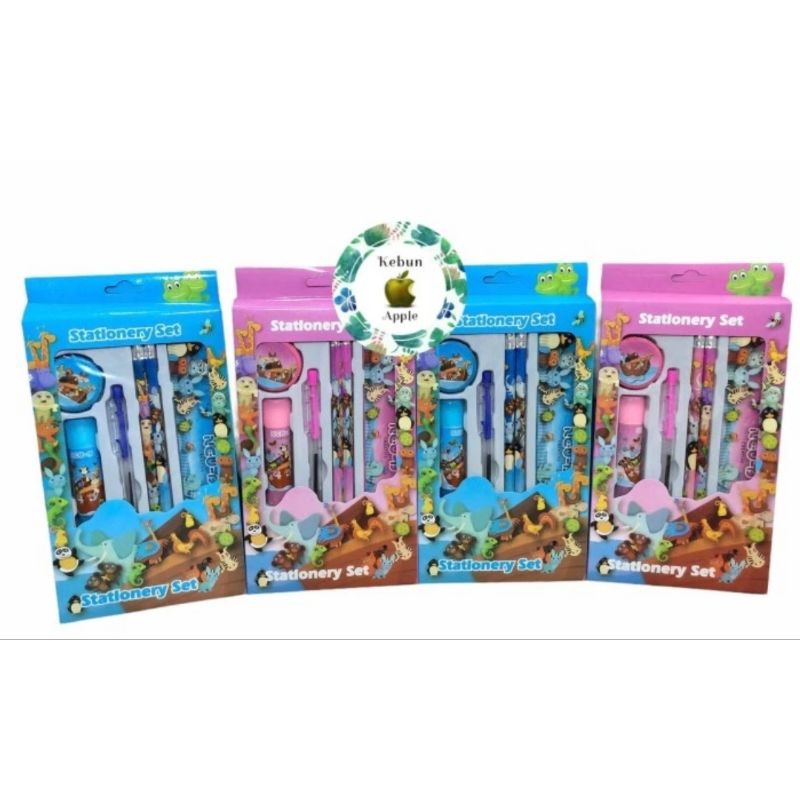 

DOMINIQUE [ATS] Alat Tulis Set 7in1 / Stationery Set / Alat Tulis Anak / Alat Tulis Sekolah / Set Alat Tulis 7in1