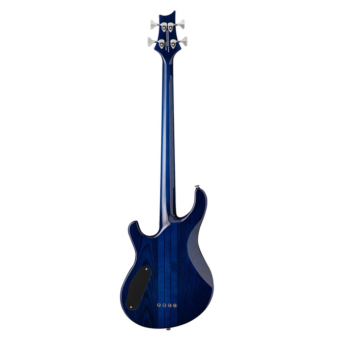 PRS SE KINGFISHER bass Faded Blue Wrap Around Burst