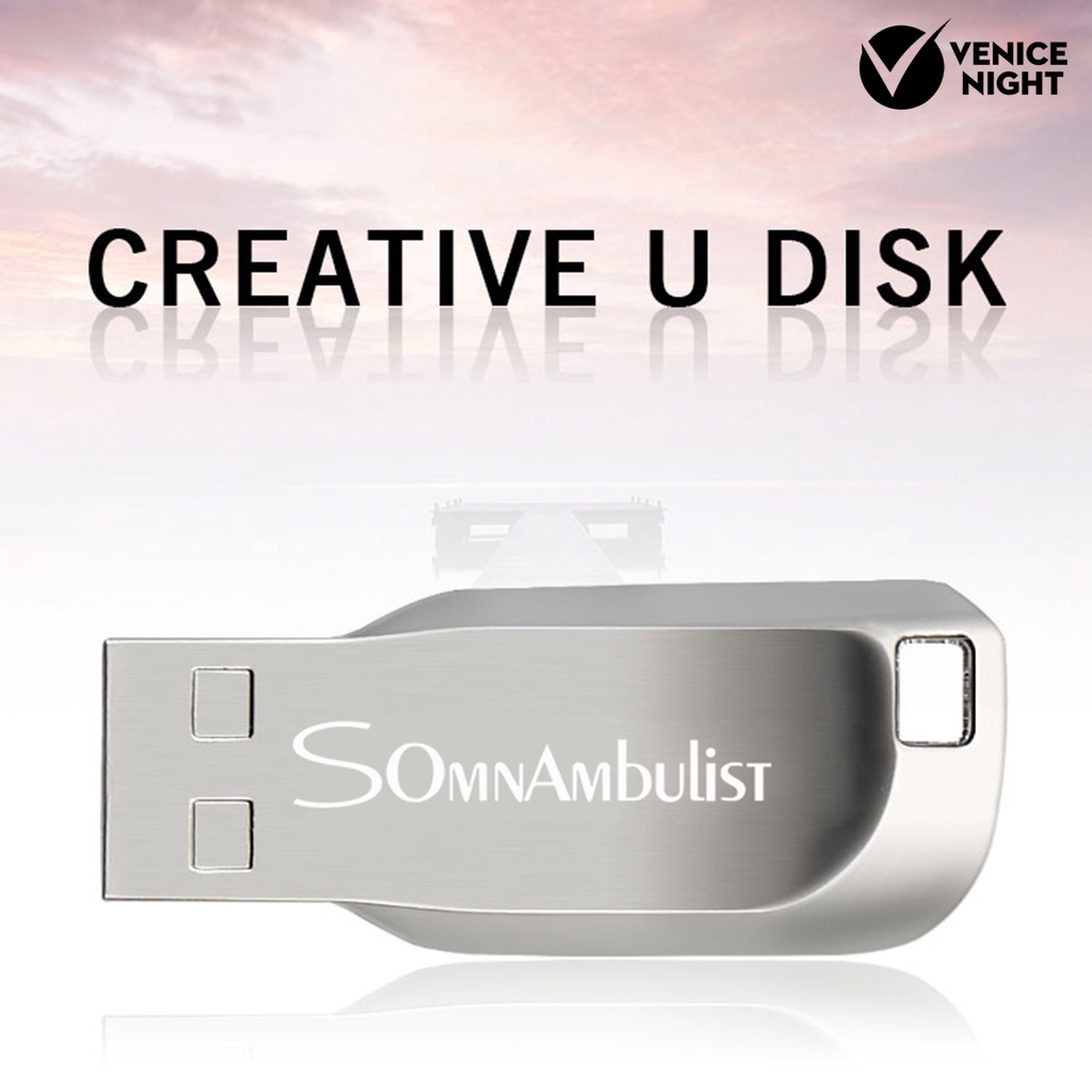 (SF) Somnambulist Flash Disk Usb 2.0 64 / 128 / 256 / 512GB / 1TB 2TB Anti Air Untuk Laptop / Mobil