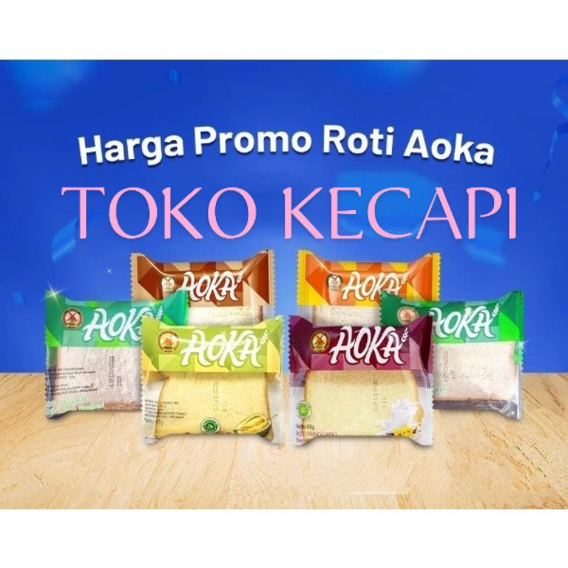 

ROTI AOKA 65gr ALL VARIAN RASA