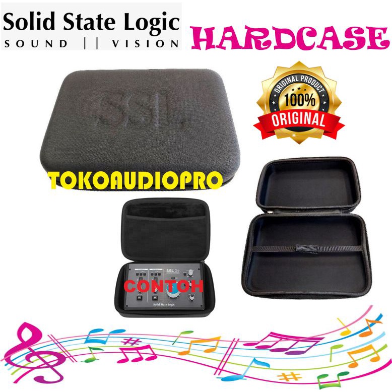 SSL Hard Case for SSL 2/2+ Solid State Logic Carrying Case SSL2 / 2+