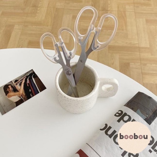 

Eklusif Gunting Kertas Transparan Aesthetic Muji Style Scrapbook Scissors Trendi