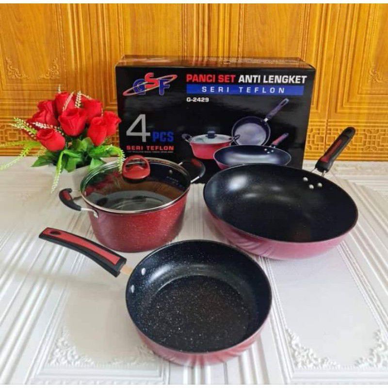02 panci set Panci Set Anti Lengket