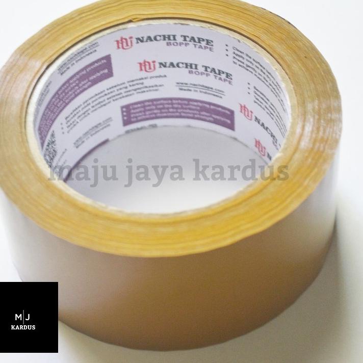 

⇡ Isolasi Coklat Lakban Coklat Selotip Coklat Nachi Coklat 2inch 48mm 100yard マ