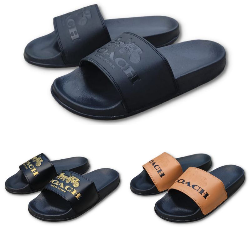 Sandal Pria Sandal Slop Coach New York Sandal Pria Wanita Sandal Slop Coach Sandal Distro Sendal Slo