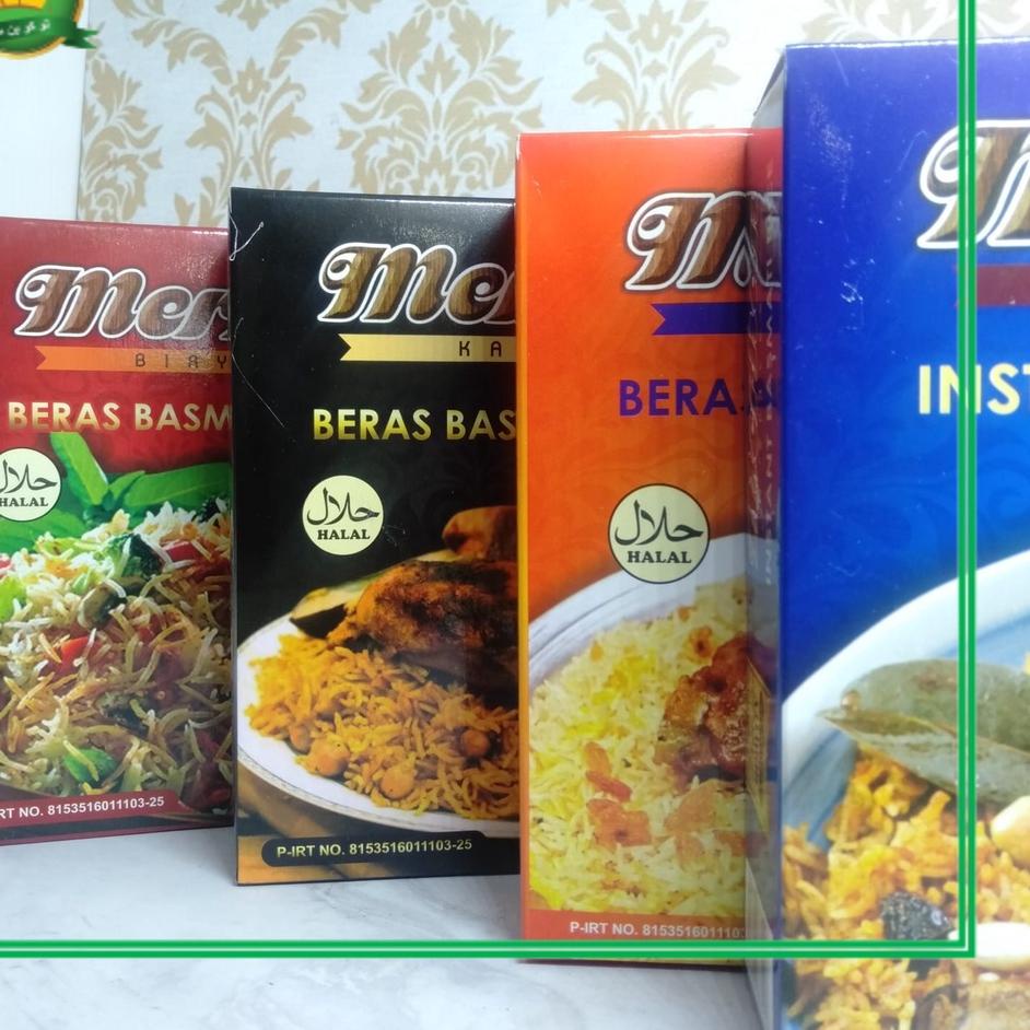 

CSm3M7y--Beras Basmati Instan Merhan Nasi Khas Arab dan Timur Tengah Siap Saji 500gr