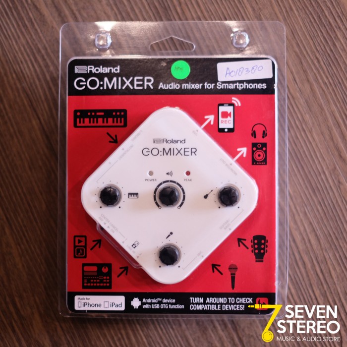 Roland Go Mixer Audio Mixer For Smartphones