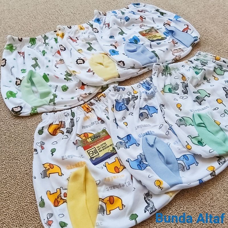 3 pcs Celana Pop Bayi  Zahdan SNI / Celana Bayi Kacamata [ Bunda Altaf ]