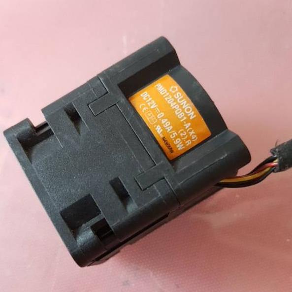 Double high speed fan 4x4cm 12v 0.49a