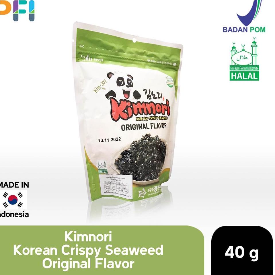 

Super Promo--Kimnori Korean Crispy Seaweed Original 40gr