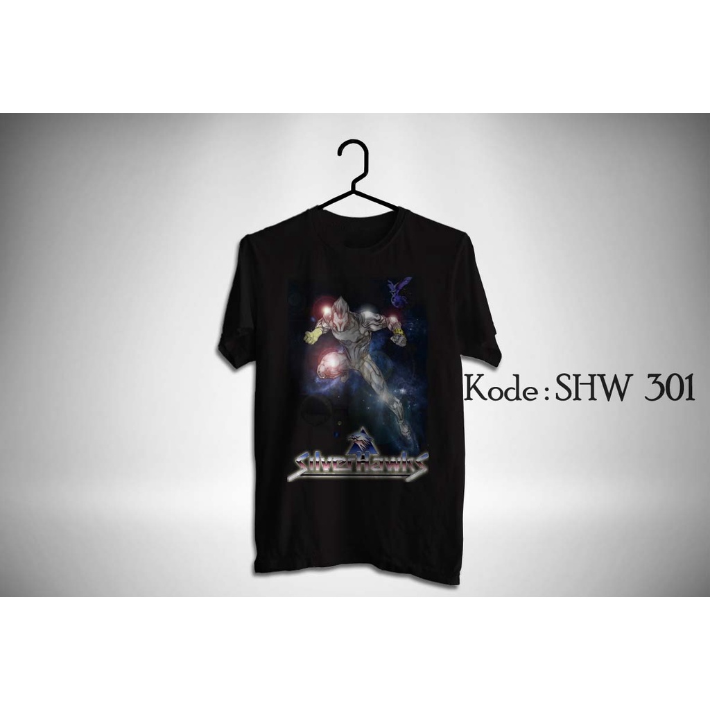 Kaos Kartun - Kaos Kartun Superhero Silverhawk