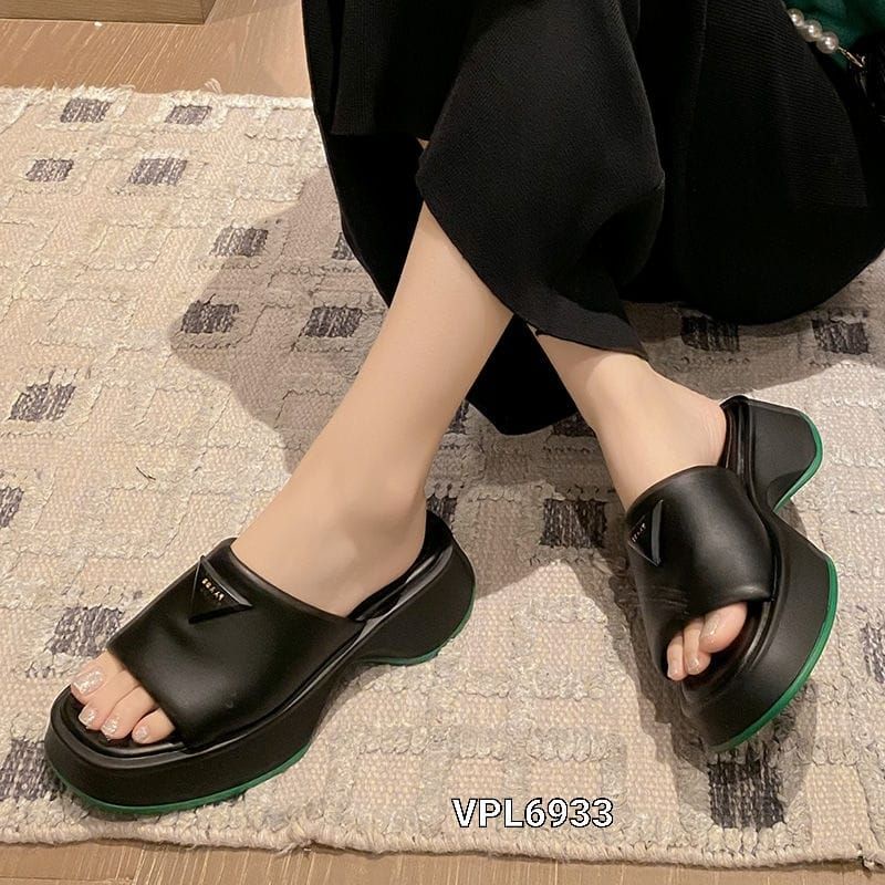 SANDAL WEDGES  SLOP YANG LAGI TREND FASHION KOREA VPL6933