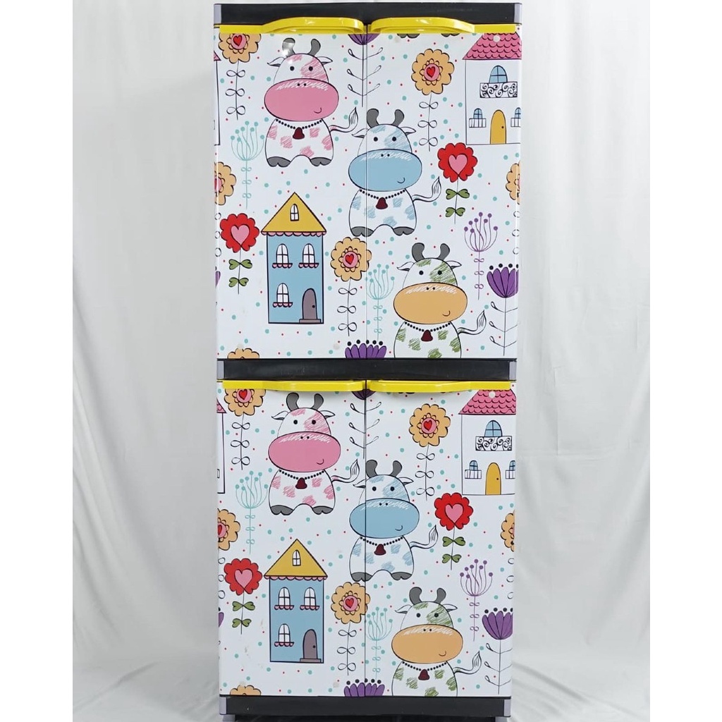 LEMARI PLASTIK ORLANDO 4 SUSUN