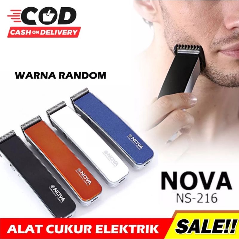 Alat Cukur Rambut Nova 216/ Hair Clipper Nova / Mesin Cukur Nova 216 Super Tajam